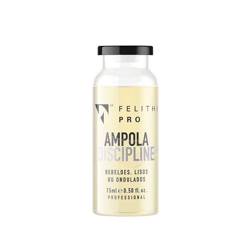 Ampola Discipline (Rebeldes, Lisos ou Ondulados)